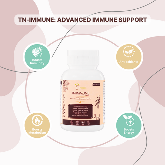 Trinadi TN-Immune Tablets | Ayurvedic Immunity Booster with Natural Antioxidants | Supports Respiratory Health, Energy, Stamina, Stress Relief & Daily Wellness