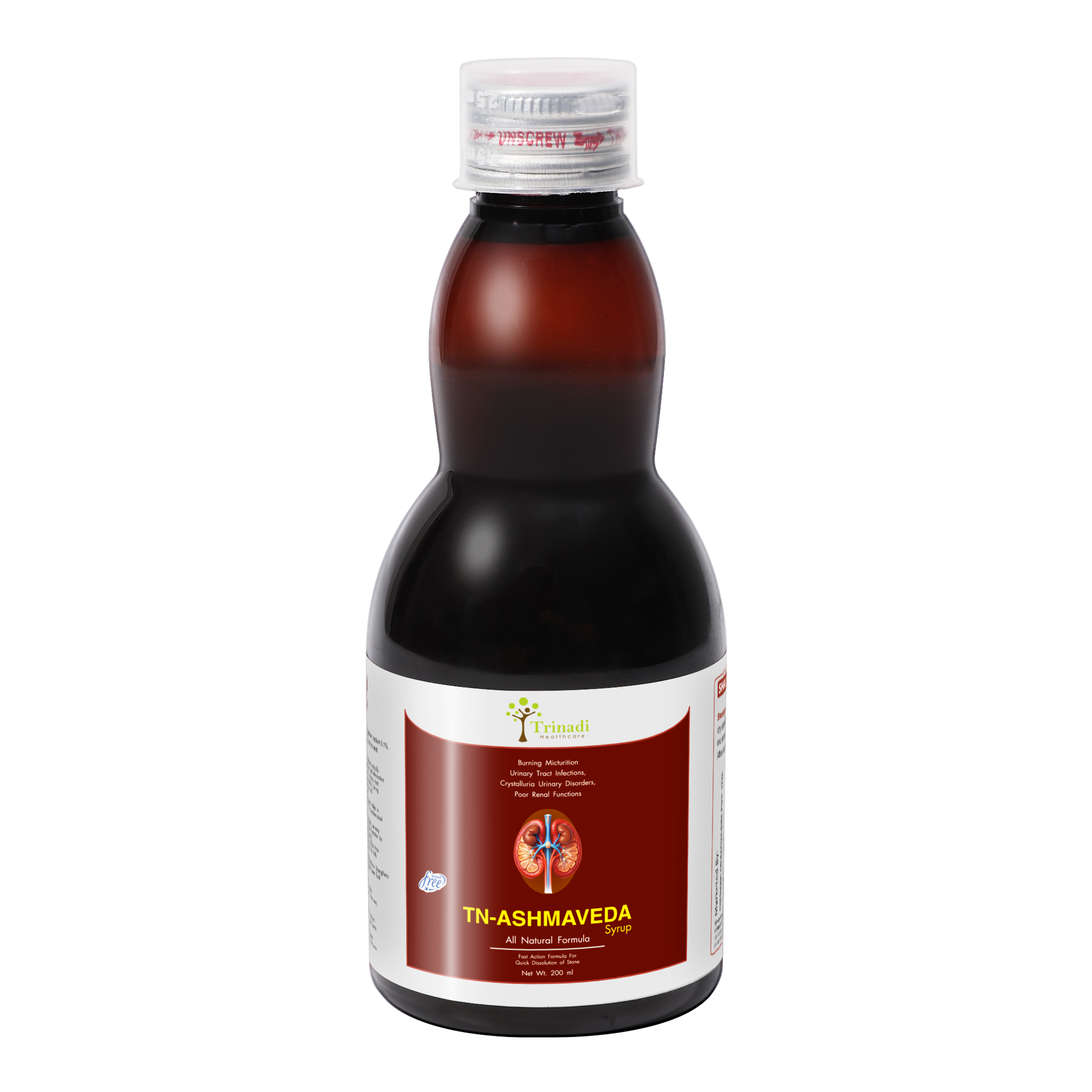 Trinadi Stone Care Syrup/Tablets | Ayurvedic Kidney Stone Remover | Dissolves Renal & Bladder Stones, Relieves Burning Urination, Prevents Recurrence & Supports Urinary Health