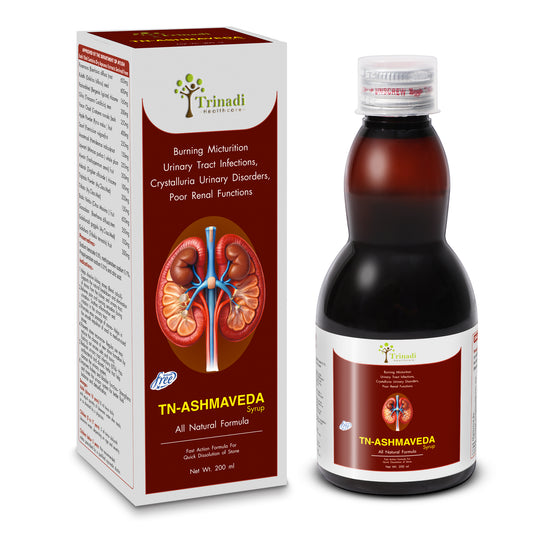Trinadi Stone Care Syrup/Tablets | Ayurvedic Kidney Stone Remover | Dissolves Renal & Bladder Stones, Relieves Burning Urination, Prevents Recurrence & Supports Urinary Health