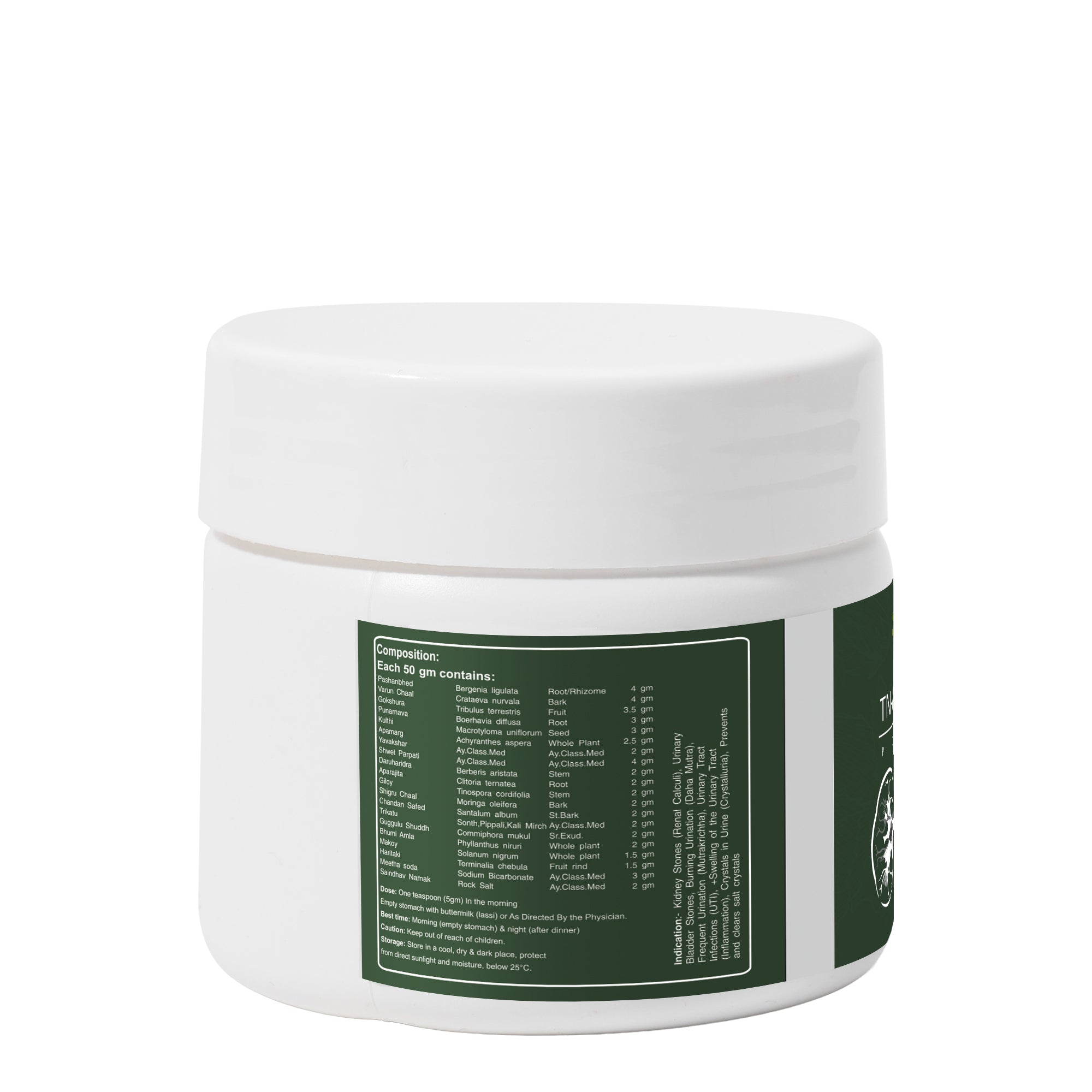 Trinadi TN-Ashmaveda Stone Remover Powder | Ayurvedic Kidney Stone Care for Renal & Bladder Stones | Supports UTI Relief, Burning Urination, Crystal Clearance & Urinary Tract Health